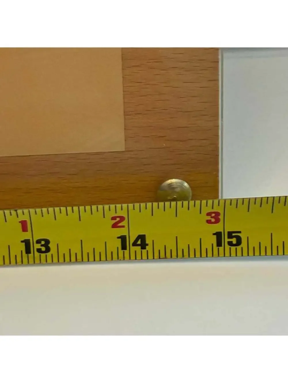 Crate & Barrel Double 4x6 Photo Wall Frame Wood Metal Modern Two Picture